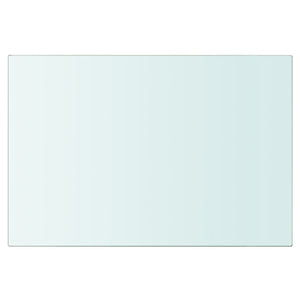 vidaXL Shelf Panel Glass Clear 20x30 cm