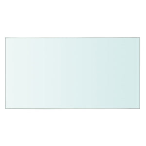 vidaXL Shelf Panel Glass Clear 30x12 cm