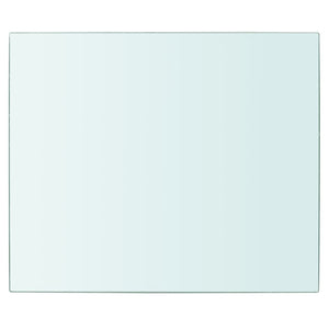 vidaXL Shelf Panel Glass Clear 30x25 cm