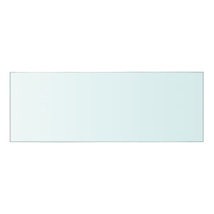 vidaXL Shelf Panel Glass Clear 40x12 cm