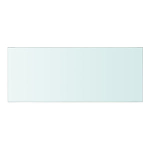 vidaXL Shelf Panel Glass Clear 50x20 cm