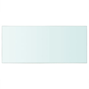 vidaXL Shelf Panel Glass Clear 50x25 cm