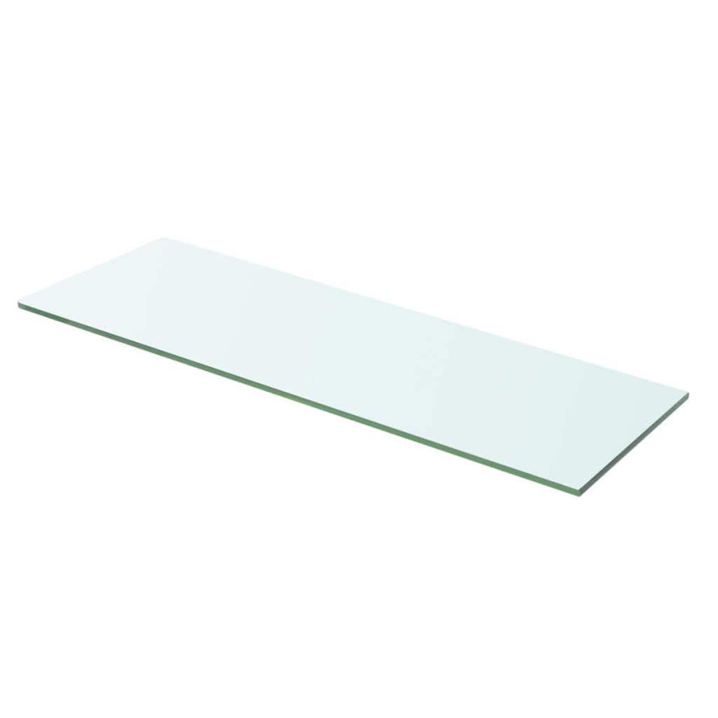 vidaXL Shelf Panel Glass Clear 60x15 cm