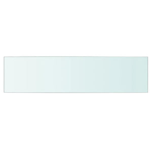 vidaXL Shelf Panel Glass Clear 60x15 cm