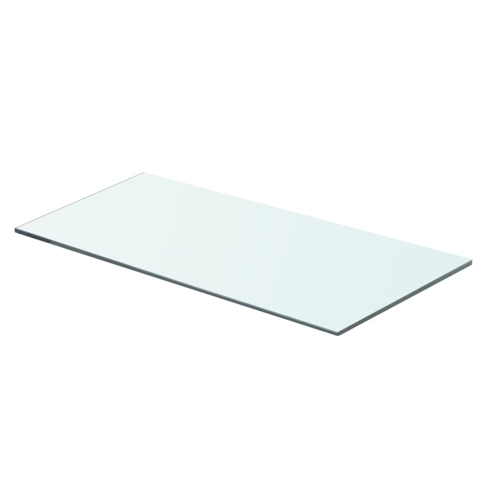 vidaXL Shelf Panel Glass Clear 60x25 cm