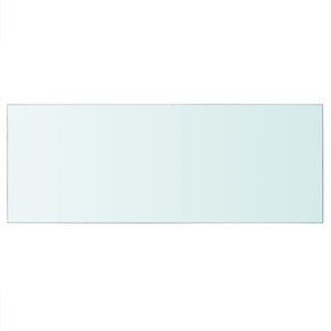 vidaXL Shelf Panel Glass Clear 60x25 cm