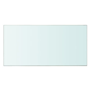 vidaXL Shelf Panel Glass Clear 60x30 cm