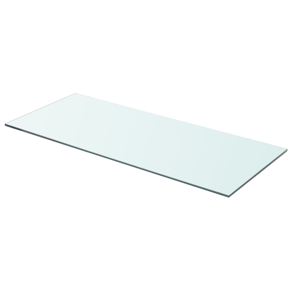 vidaXL Shelf Panel Glass Clear 70x30 cm