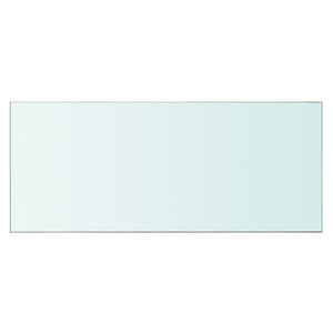 vidaXL Shelf Panel Glass Clear 70x30 cm