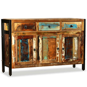 vidaXL Sideboard Solid Reclaimed Wood 120x35x76 cm