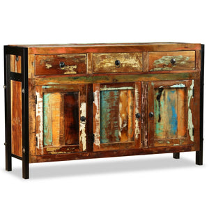 vidaXL Sideboard Solid Reclaimed Wood 120x35x76 cm