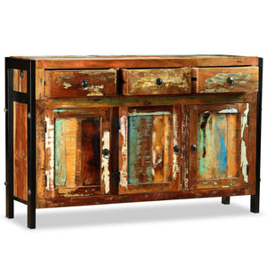 vidaXL Sideboard Solid Reclaimed Wood 120x35x76 cm