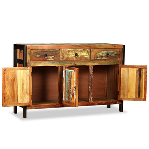 vidaXL Sideboard Solid Reclaimed Wood 120x35x76 cm