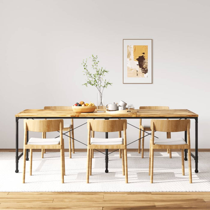 vidaXL Dining Table Solid Mango Wood 240 cm