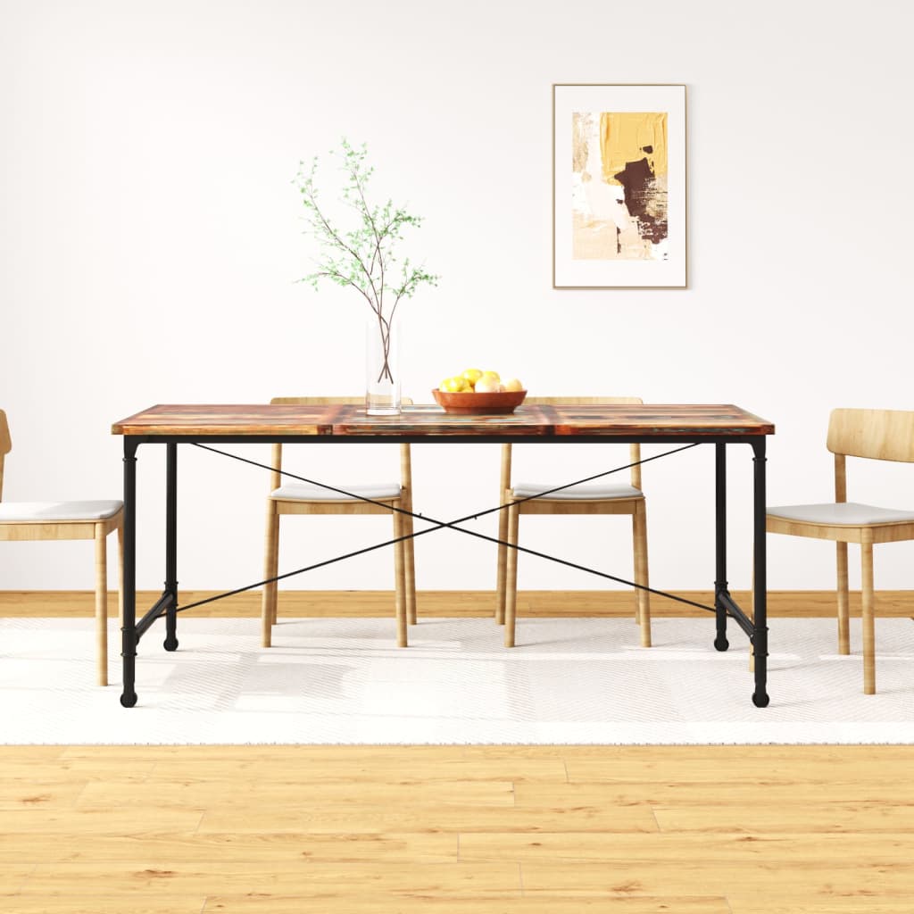 vidaXL Dining Table Solid Reclaimed Wood 180 cm