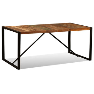 vidaXL Dining Table Solid Reclaimed Wood 180 cm