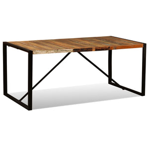 vidaXL Dining Table Solid Reclaimed Wood 180 cm