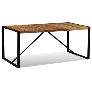 vidaXL Dining Table Solid Reclaimed Wood 180 cm