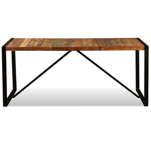 vidaXL Dining Table Solid Reclaimed Wood 180 cm