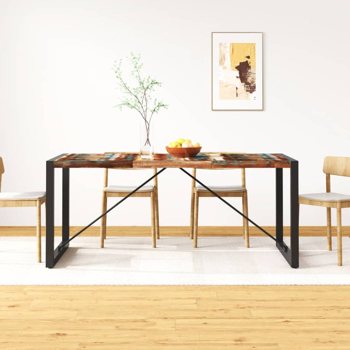 vidaXL Dining Table Solid Reclaimed Wood 180 cm