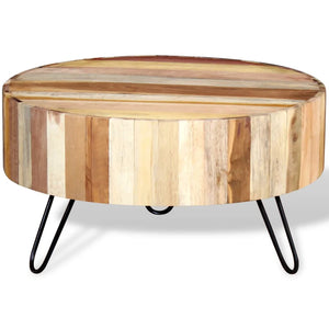 vidaXL Coffee Table Solid Reclaimed Wood