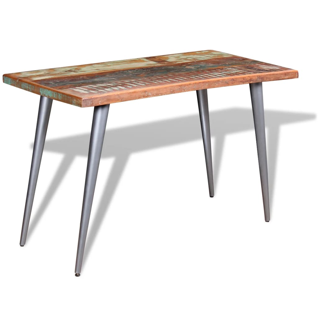 vidaXL Dining Table Solid Reclaimed Wood 120x60x76 cm