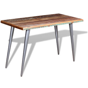 vidaXL Dining Table Solid Reclaimed Wood 120x60x76 cm