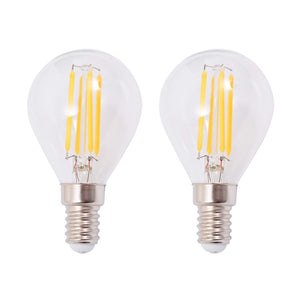 vidaXL Wall Lamps 2 pcs with 2 LED Filament Bulbs 8 W