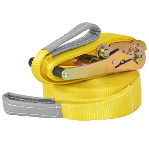 vidaXL Slackline 15 m x 50 mm 150 kg Yellow