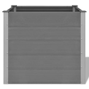 vidaXL Garden Raised Bed WPC 100x50x91 cm Grey