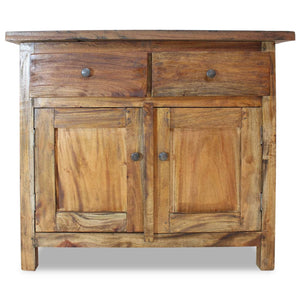 vidaXL Sideboard Solid Reclaimed Wood 75x30x65 cm