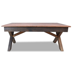 vidaXL Coffee Table Mixed Recycled Wood 110x60x45 cm