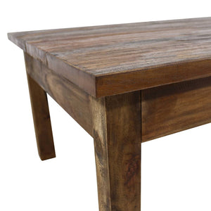 vidaXL Coffee Table Solid Reclaimed Wood 98x73x45 cm