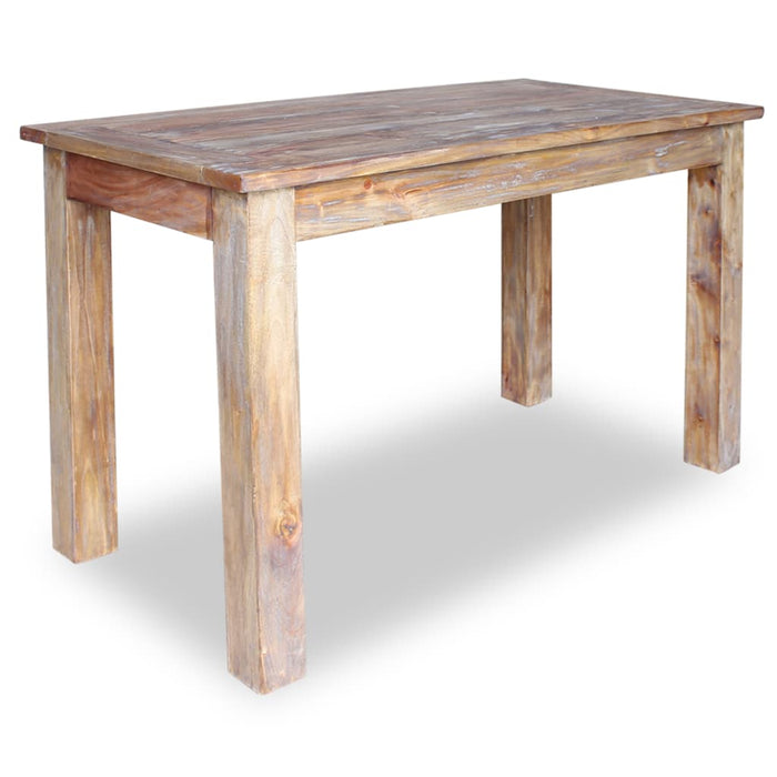 vidaXL Dining Table Solid Reclaimed Wood 120x60x77 cm