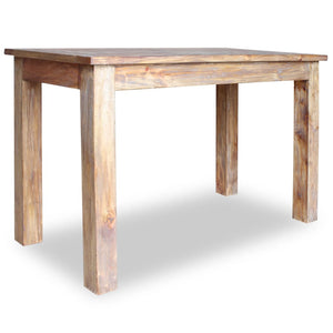 vidaXL Dining Table Solid Reclaimed Wood 120x60x77 cm