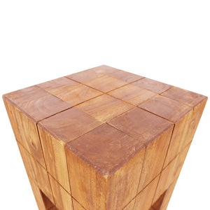 vidaXL Stool Solid Reclaimed Wood