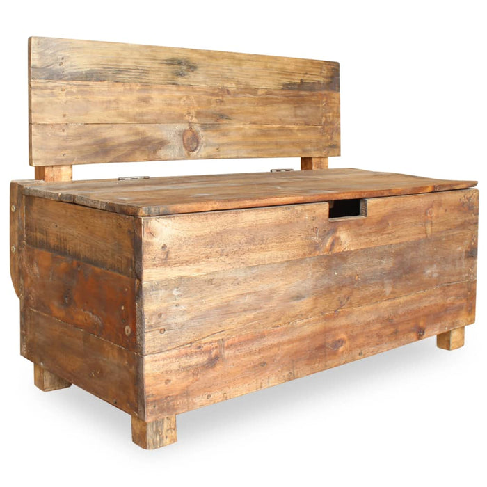 vidaXL Bench Solid Reclaimed Wood 86x40x60 cm