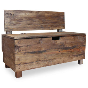 vidaXL Bench Solid Reclaimed Wood 86x40x60 cm