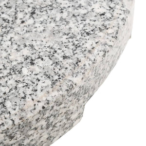 vidaXL Parasol Base Granite Round 20 kg