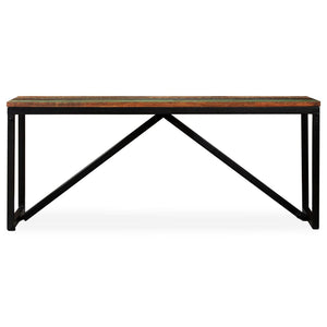 vidaXL Bench Solid Reclaimed Wood 110x35x45 cm