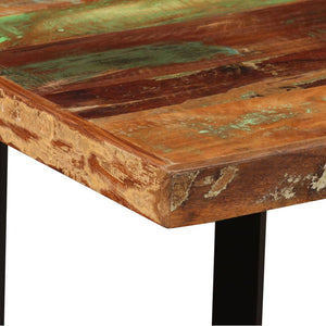 vidaXL Bar Table Solid Reclaimed Wood 120x60x107 cm