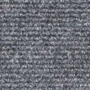 vidaXL 15 Self-adhesive Stair Mats Needle Punch 56x17x3 cm Light Grey