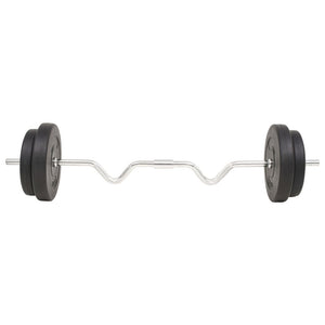 vidaXL Barbell Set 30 kg