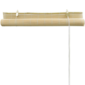 vidaXL Roller Blind Bamboo 150x160 cm Natural