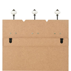 vidaXL Wall-mounted Coat Rack with 6 Hooks 120x40 cm LIVE LIFE