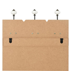 vidaXL Wall-mounted Coat Rack with 6 Hooks 120x40 cm THANK YOU