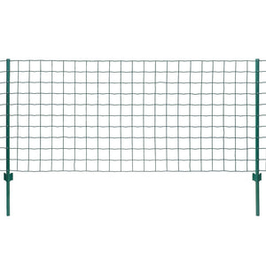 vidaXL Euro Fence Steel 20x1 m Green