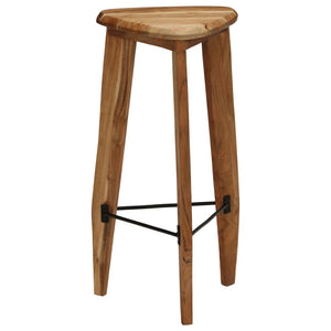 vidaXL Bar Stools 2 pcs Solid Acacia Wood