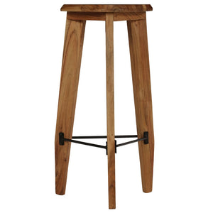 vidaXL Bar Stools 2 pcs Solid Acacia Wood