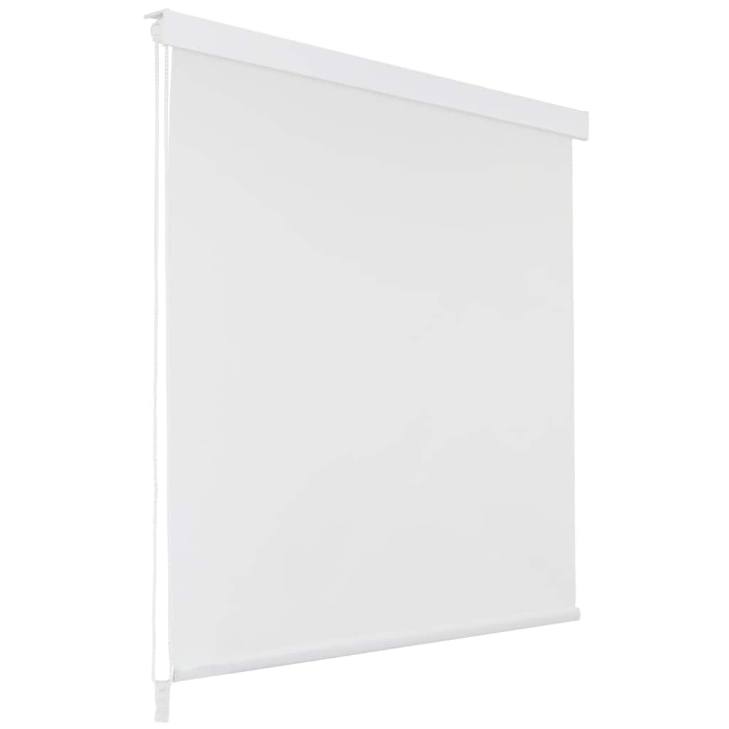 vidaXL Shower Roller Blind 80x240 cm White